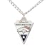 Denver Broncos Chain Necklace & Pewter Pendant