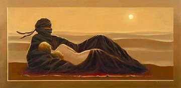 Kunstdruck / Poster 100x50 TUAREG