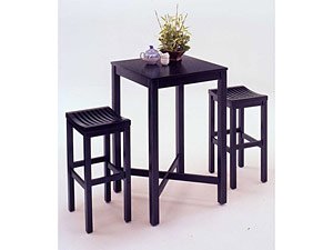 Home Styles 5982-35 Pub Table, Black
