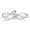 .07ct Diamond Promise Ring set in Sterling Silver ( Sizes 4 to 9)