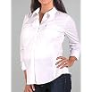 A Pea in the Pod Collection: Long Sleeve Button Front Maternity Shirt