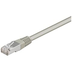 CAT6 Netzwerkkabel, (lose Ware), 2xRJ45 St., PIMF + geflechtgeschirmt CAT 6-1000 LC SSTP PIMF grau 10m