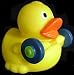 Weightlifter Rubber Duck