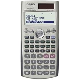 CASIO FC-200V FINANCIAL CALCULATOR by
