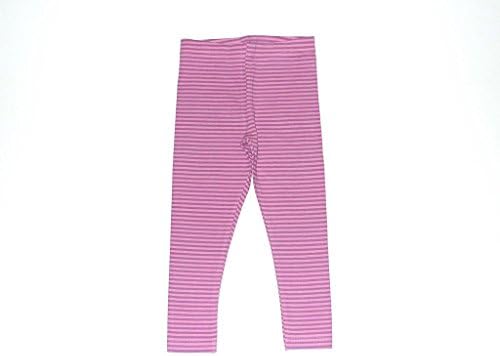 Origany Baby Girls' Celebration Leggings 0-3M Pink Yarn Dyed