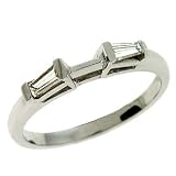 14k White 0.25 Ct Diamond Band Ring - Size 7.0