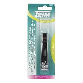 6 each: Trim Deluxe Toenail Clipper (4-100B)