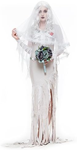 Whatsofun Women's Ghost Bride Costume (Large)