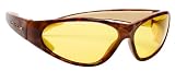 Body Glove 90306 24/7 Photochromic High Impact Safety Glasses, Brown Tortoise Frame, Amber-to-Bronze Lens