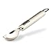 Manley Multipurpose Kitchen Scoop (2 Tbsp) - Stainless Steel - Dishwasher-Safe - No-Slip, Ergonomic Handle With Rubber Grips - Large Hole In Handle For A Hook - Great Coffee Scoop Or Tea Scoop - Suits Any Kitchen Decor