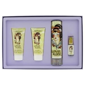 Amazon.com : Best Buy Ed Hardy Love & Luck by Christian Audigier for Women Fragrance Sets Online Store
