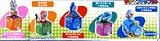 Doraemon 5 Train Gashapon Anime Figures Set