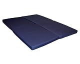 Review visiondecor Furniture  / Multifunctional Navy Blue Queen Size Quad-Fold Hide Away Mat