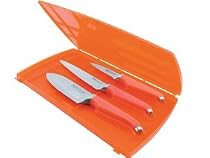 Furi Rachael Ray Share Our Strength Gusto-Grip Kitchen Trio Knife Set