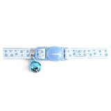 Ancol Dotty Cat Collar with Safety Buckle, Blue