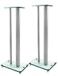 Millennium 29" Speaker Stands (Metallic Silver)