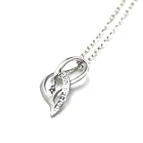 鑑別書付/0.01ct/天然ダイヤモンドネックレス/プレゼントに最適T-18