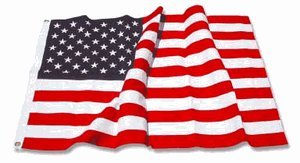 U.S. Nylon US Flag 3X5 ft- Embroidered Stars