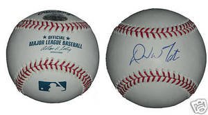 Donavan Tate Signed MLB Baseball San Diego Padres