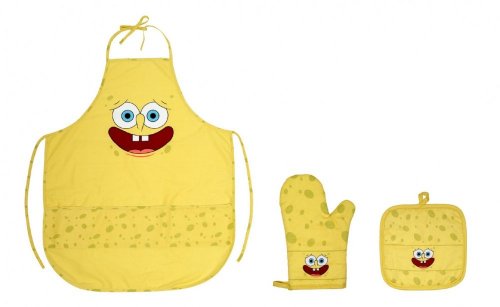 Childrens Toyshop  Küche & Haushalt : pos 63493 SpongeBob Back-Grill- und Kochset, 3-teilig