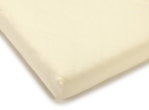 Julius Zöllner 8330013230 - Spannbetttuch Jersery für die Wiege, Größe: 90 x 40 cm, Farbe: ecru