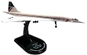 BAC Concorde Die Cast Metal Aircraft 1:350 Scale Model On Desk Display Stand