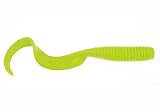 Gulp Saltwater 6 Grubtail 4per pack Chartreuse - Pure Fishing GSG6-CH, Fishing Lures & Lure Kits