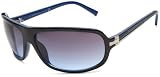 Kenneth Cole Reaction KC2282 Sport Sunglasses,Black/Blue Frame/Gradient Grey To Blue Lens,one size