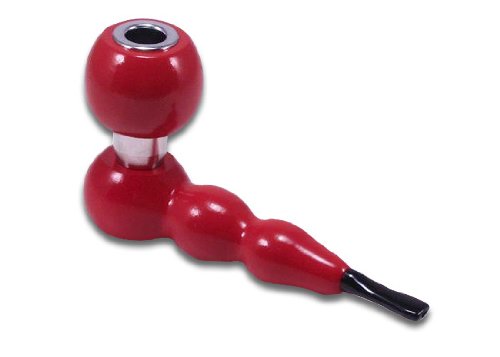 VaporGenie Classic Vaporizing Pipe - RED