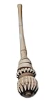 from Tumi Hand Carved Wooden Molinillo Whisk - Traditional Hot Chocolate Whisk from Mexico