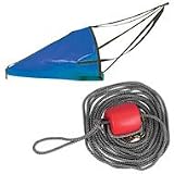 Drift Anchor with Tow Rope, Available in Various Sizes