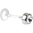 16 Gauge 3/8 Clear CZ Bioplast Tragus Labret Monroe