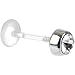 16 Gauge 3/8 Clear Cz Bioplast Tragus Labret Monroe
