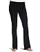 Three Dots Women's Fold Over Yoga Pants,Black,Medium