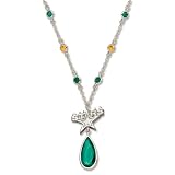 Dallas Stars Crystal Logo Necklace