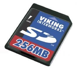Viking SD256M  256MB SD Secure Digital Speicherkarte