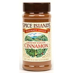 Spice Islands Gourmet Ground Saigon Cinnamon Seasoning 7 oz