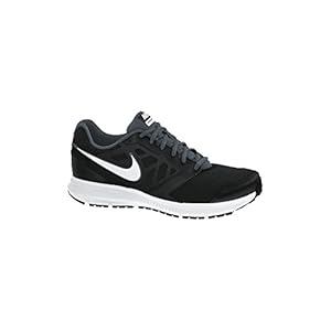 Nike Men's Downshifter 6 Black/White/Dk Magnet Grey Running Shoe 8.5 Men US