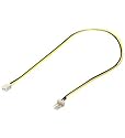 Lüfter Adapterkabel, Lose Ware, 3 pol. Stecker > 2 pol. Kupplung
