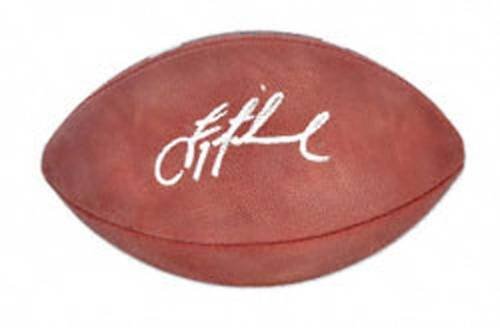 TROY AIKMAN SIGNED AUTOGRAPHED OFFICIAL DUKE GAME FOOTBALL DALLAS COWBOYS W/ HOLOGRAM + COA