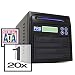 Image of SATA DVD Duplicator - 5 Target Standalone 24X CD / DVD Duplicator with SATA DVDRW (part#: BD115PK)