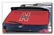 College Window Banner - Nebraska Window Graphics College Logos