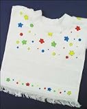 Printed Velour Toddler Pull Over Bib 12X11-1/2-Nursery Time
