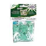 StaiNo Floss n Toss, Mint Waxed - 32 disposable floss Tablets/ pack, 4 pack