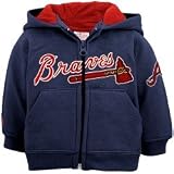 Atlanta Braves Nike Pregame Printed Hoody - 2X-Large