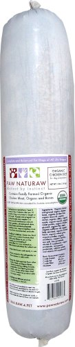 Paw Naturaw Diet Organic Chicken Rolls (Pack of 14)