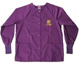 Louisiana State (LSU) Tigers Long Lab Coat from GelScrubs (with Tiger Logo)