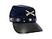 Civil War Federal Union Army Soldier Cotton Hat Navy Kepi Cap Costume Accessory