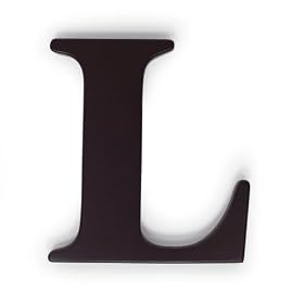 Kids Line Espresso Wooden Letter, LKids Line Espresso Wooden Letter
