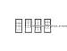 Tichy Train Group HO Scale 27 x 62 Double Hung 4/4 Windows w/Open Lower Sashes (12 per pack)